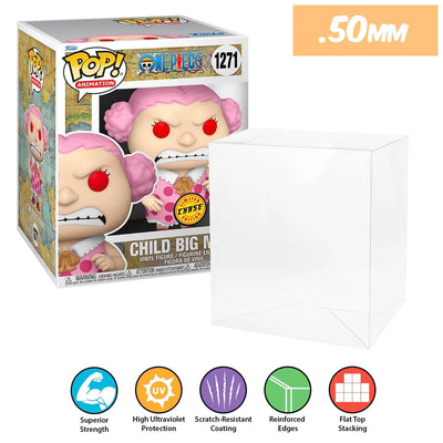 Funko POP! 6 inch Child Big Mom Chase #1271 Pop Protector Size CONFIRMED by Display Geek
