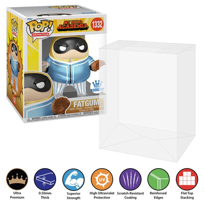 Funko POP! 6 inch Fatgum HLB Baseball #1332 Super Size Pop Protector Size CONFIRMED by Display Geek