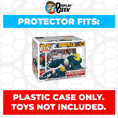 Funko POP! 6 inch Sleeping Spacegodzilla #1955 Super Size Pop Protector CONFIRMED by Display Geek