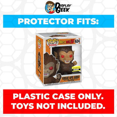 Funko POP! 6 inch Great Ape Goku #624 Super Size Pop Protector CONFIRMED by Display Geek