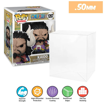 Funko POP! 6 inch One Piece Kaido #1267 Pop Protector Size CONFIRMED by Display Geek
