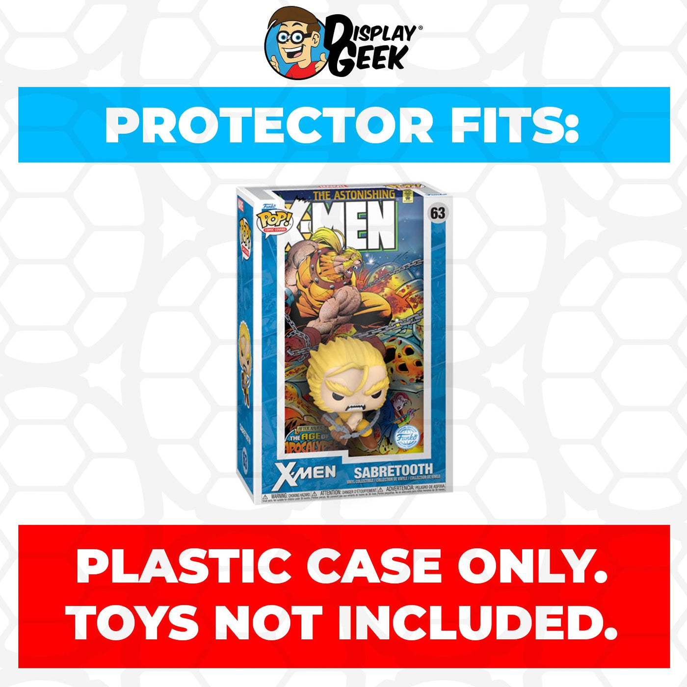 Funko POP! Comic Covers Sabretooth X-Men #63 Pop Protector Size CONFIRMED by Display Geek