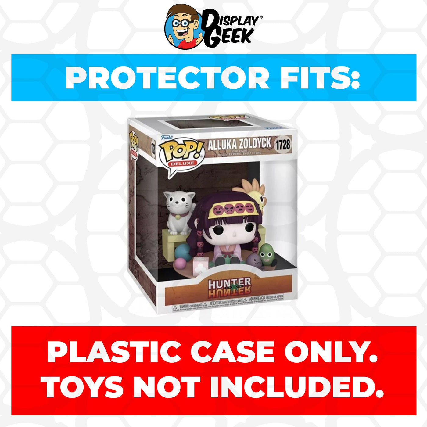 Funko POP! Deluxe Hunter x Hunter Alluka Zoldyck #1728 Pop Protector Size CONFIRMED by Display Geek