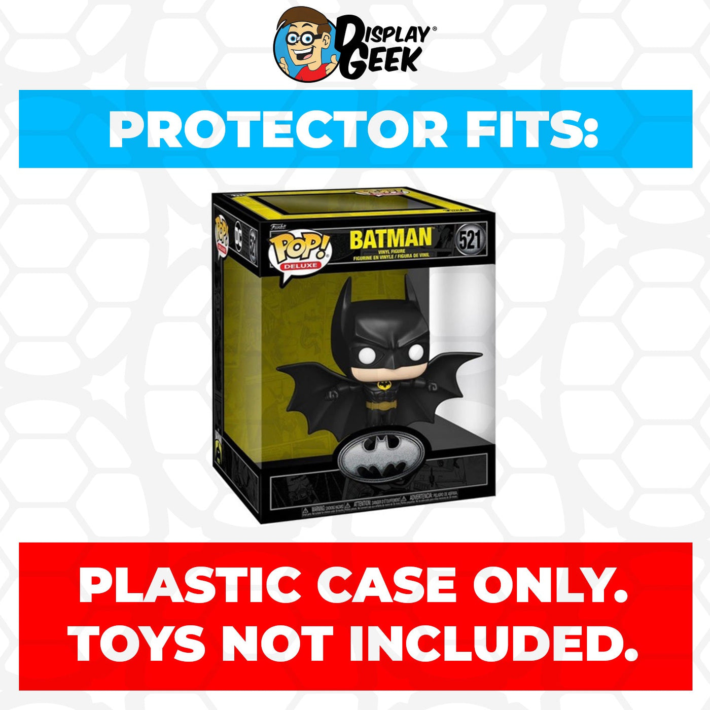 Funko POP! Deluxe Batman #521 Pop Protector Size CONFIRMED by Display Geek