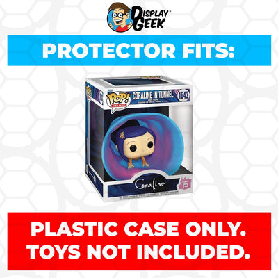 Funko POP! Deluxe Coraline in Tunnel #1643 Pop Protector Size CONFIRMED by Display Geek