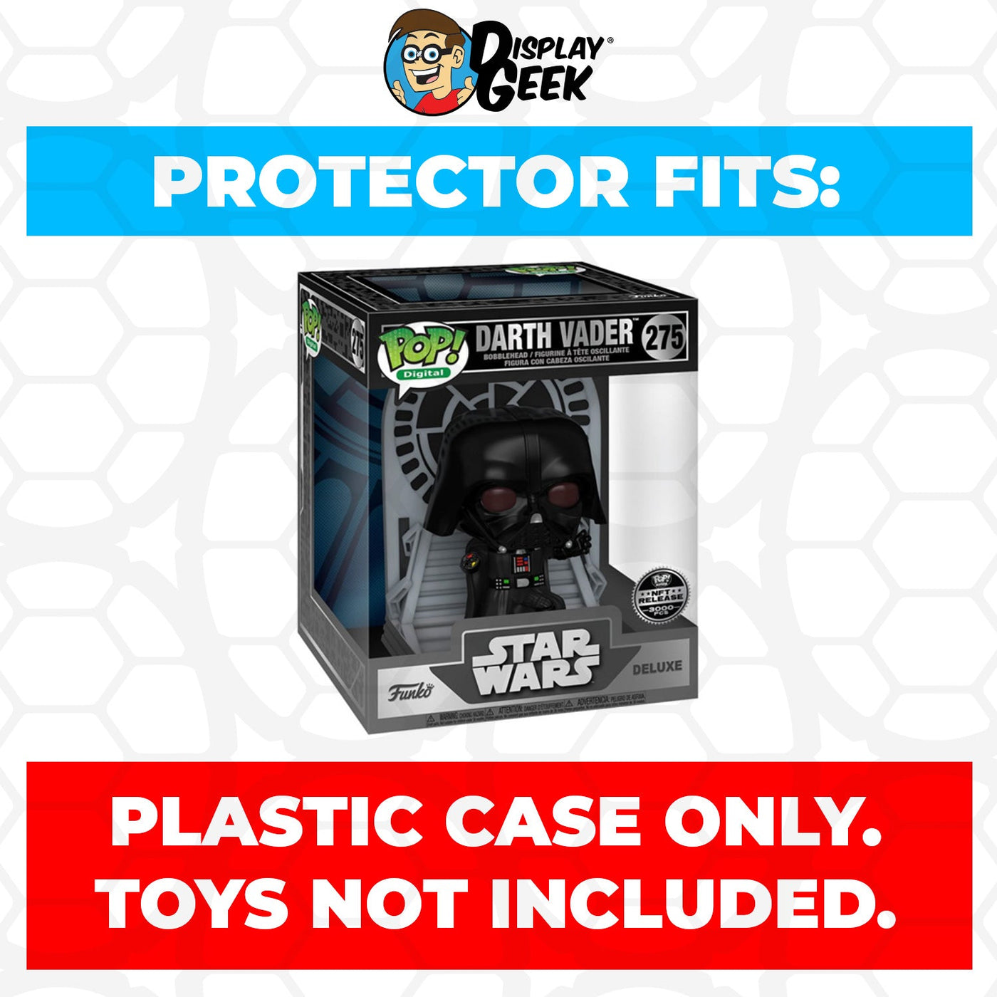 Funko POP! Deluxe Darth Vader #275 Pop Protector Size CONFIRMED by Display Geek