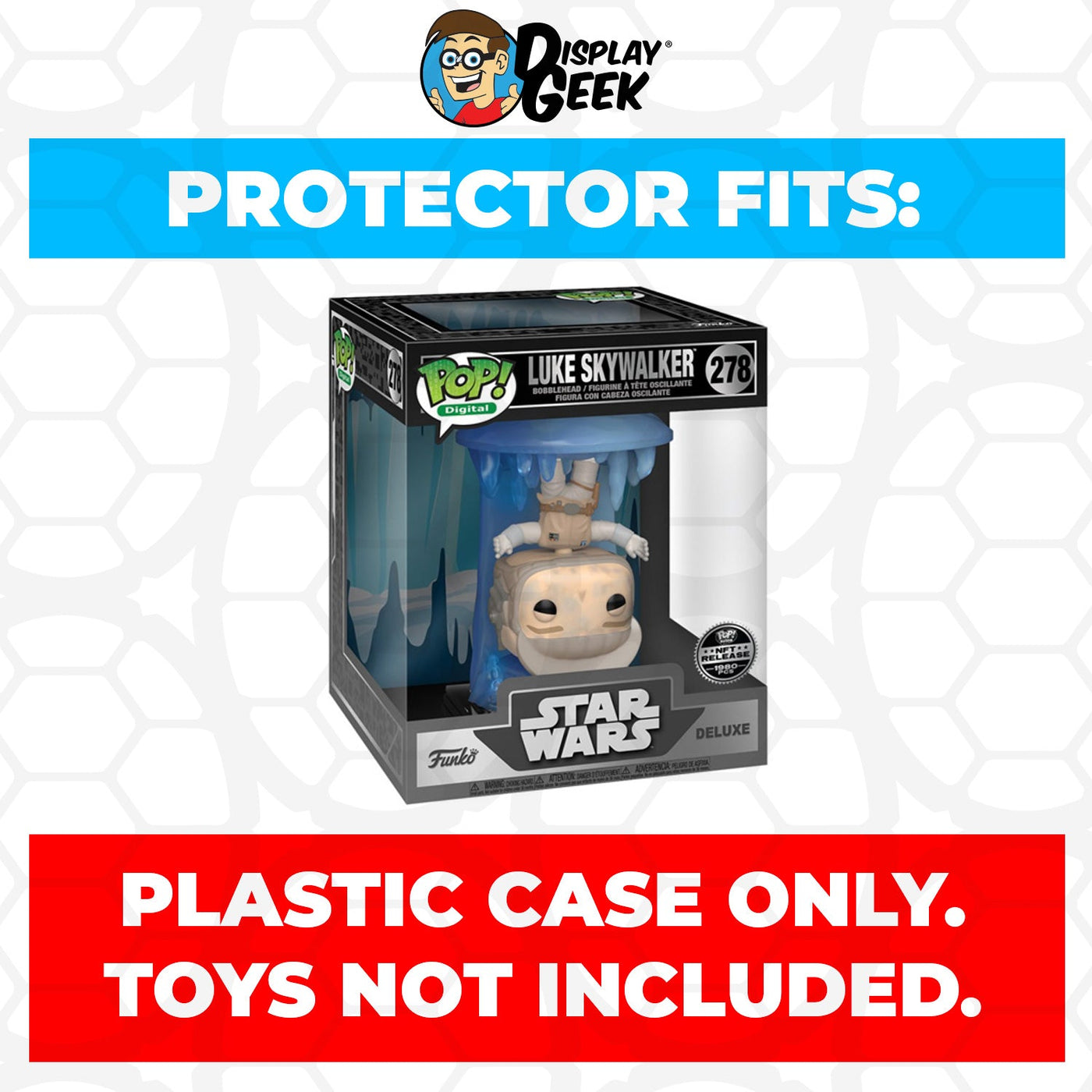 Funko POP! Deluxe Luke Skywalker #278 Pop Protector Size CONFIRMED by Display Geek