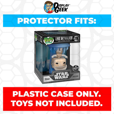 Funko POP! Deluxe NFT Luke Skywalker #278 Pop Protector Size CONFIRMED by Display Geek