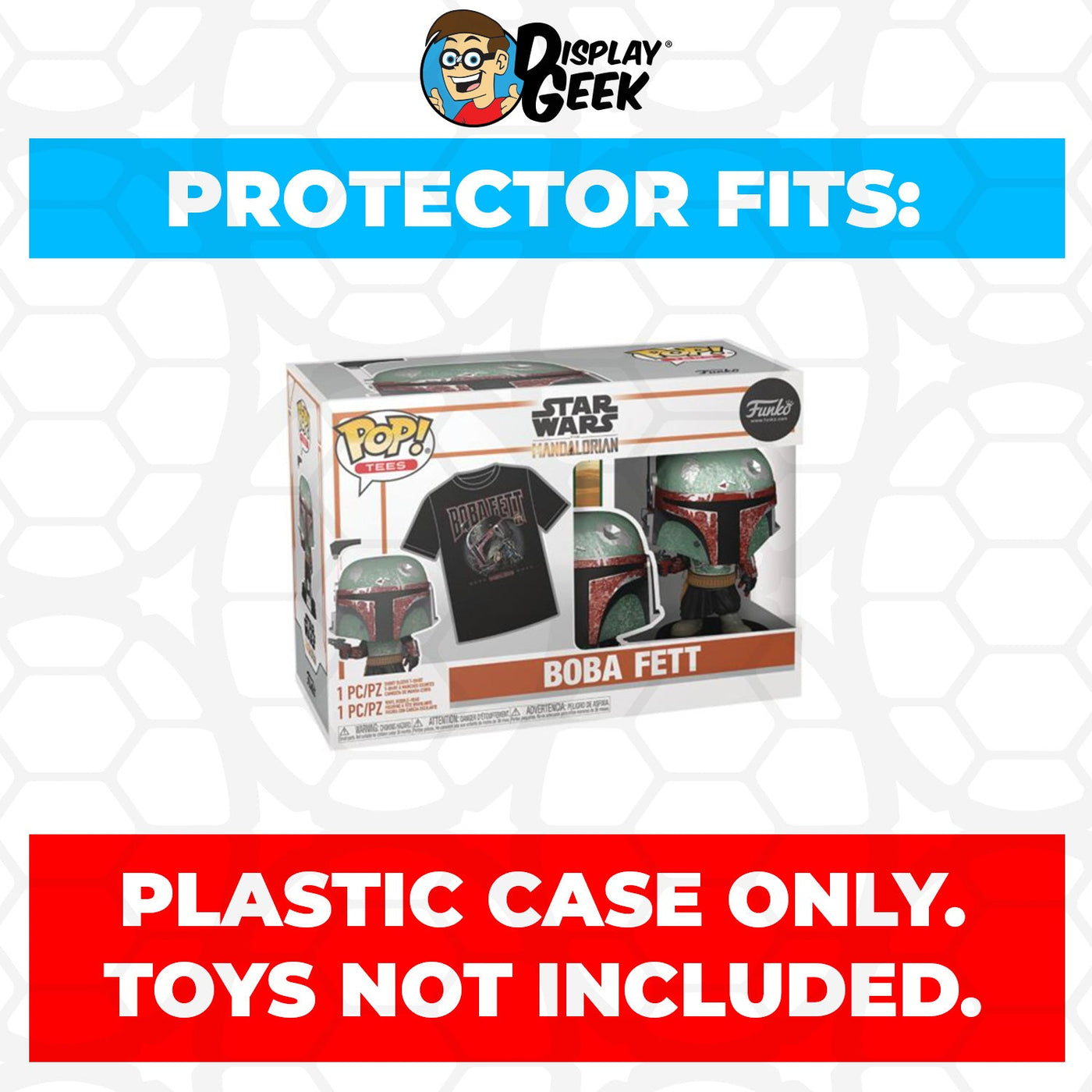 Funko POP! & Tee Boba Fett Metallic #462 Pop Protector Size CONFIRMED by Display Geek