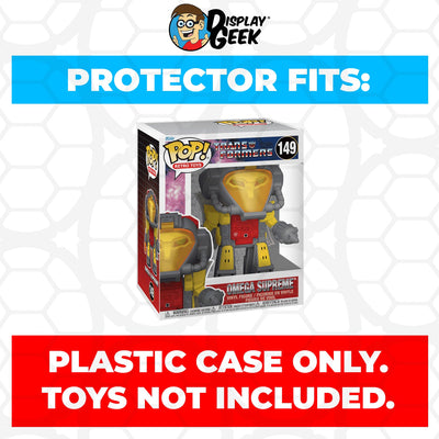 Funko POP! 6 inch Transformers - Omega Supreme #149 Super Size Pop Protector CONFIRMED by Display Geek