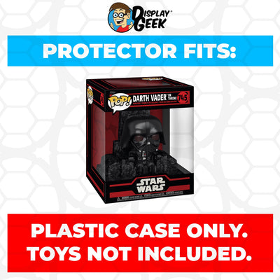 Funko POP! Deluxe Darth Vader On Throne #745 Pop Protector Size CONFIRMED by Display Geek