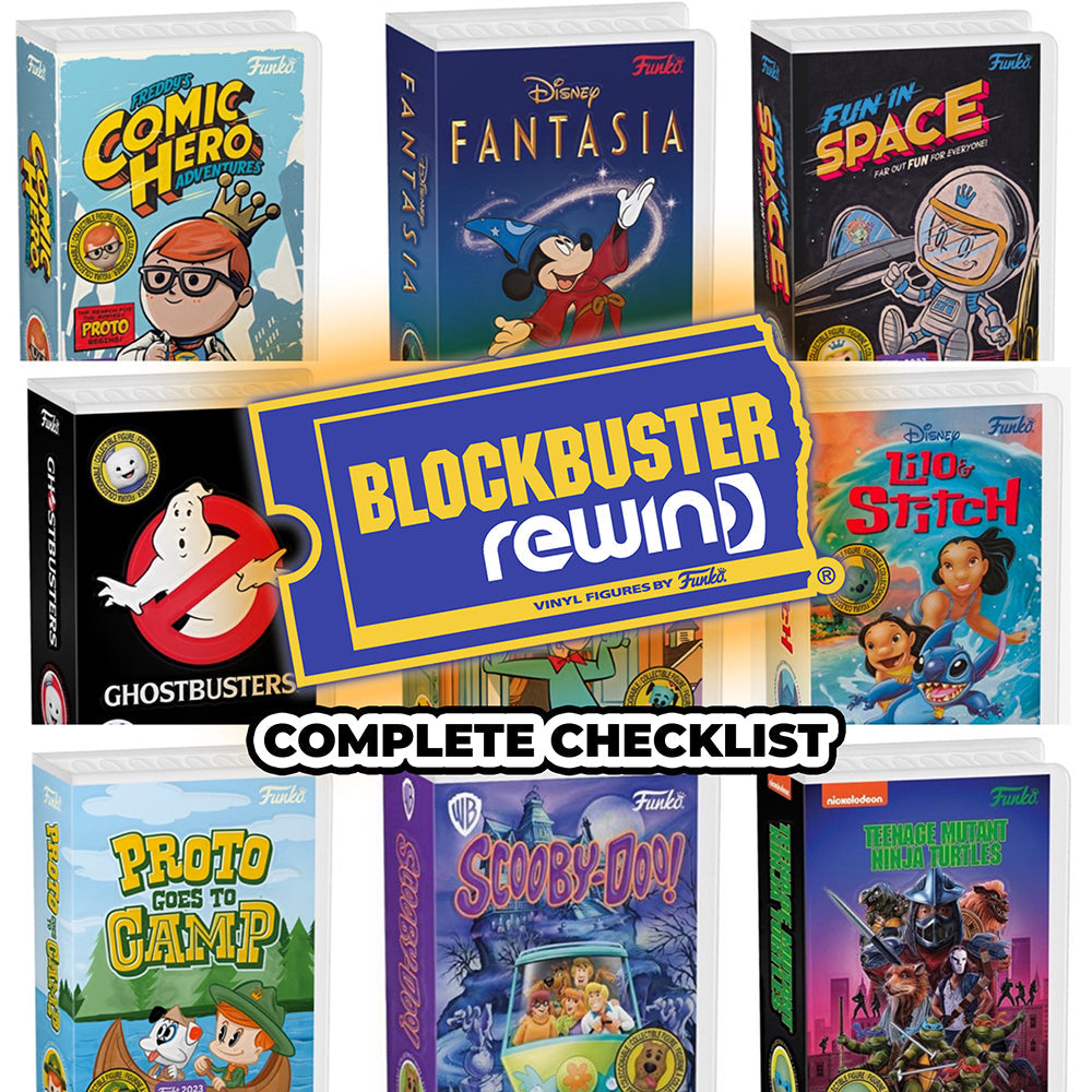 funko blockbuster rewind complete list checklist by display geek