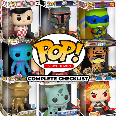 Checklist - Funko POP! 10 inch Jumbo Size