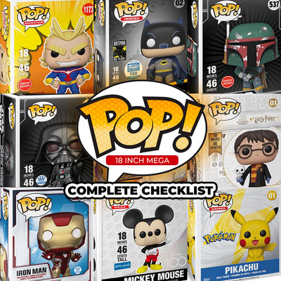 Checklist - Funko POP! 18 inch Mega Size
