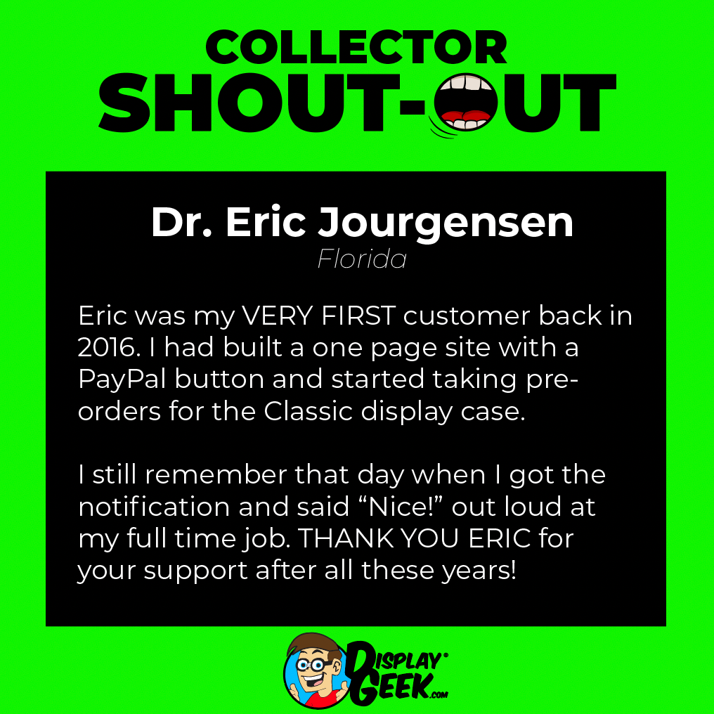 Collector Shout-Out: Dr. Eric Jourgensen