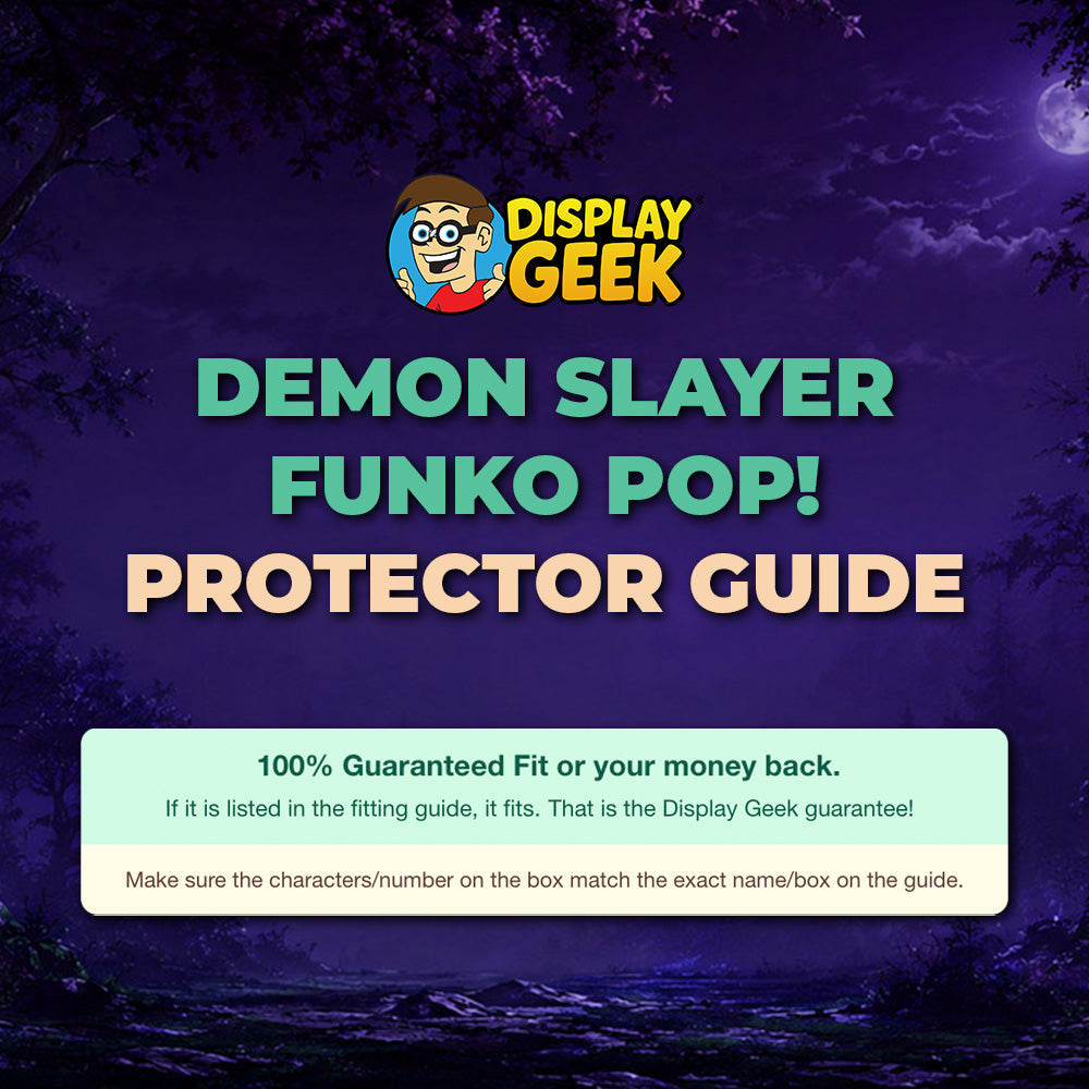 Demon Slayer Funko Pop Protector Guide | Display Geek | Display Geek, Inc.