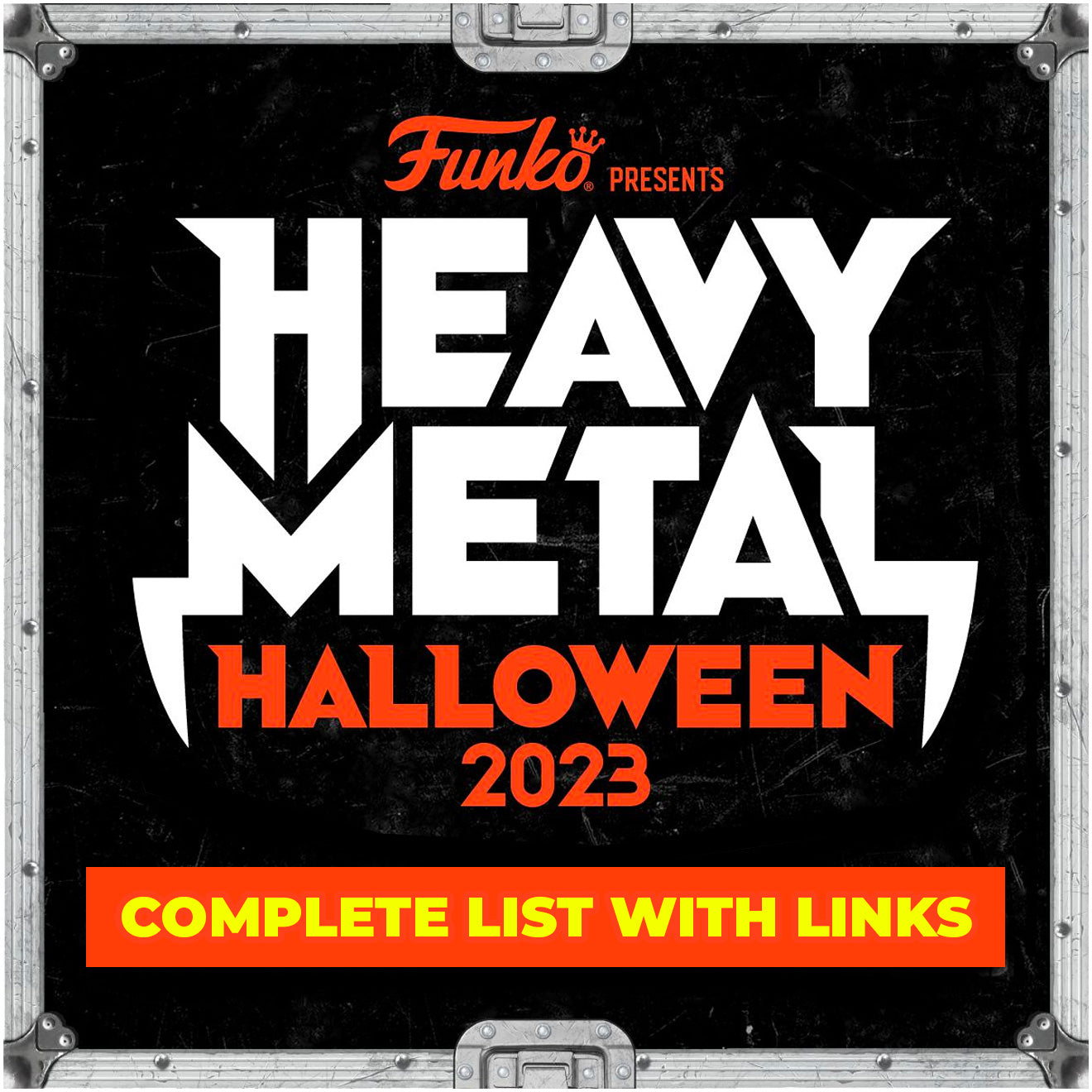 NYCC 2023 Funko Heavy Metal Halloween Complete List with Links