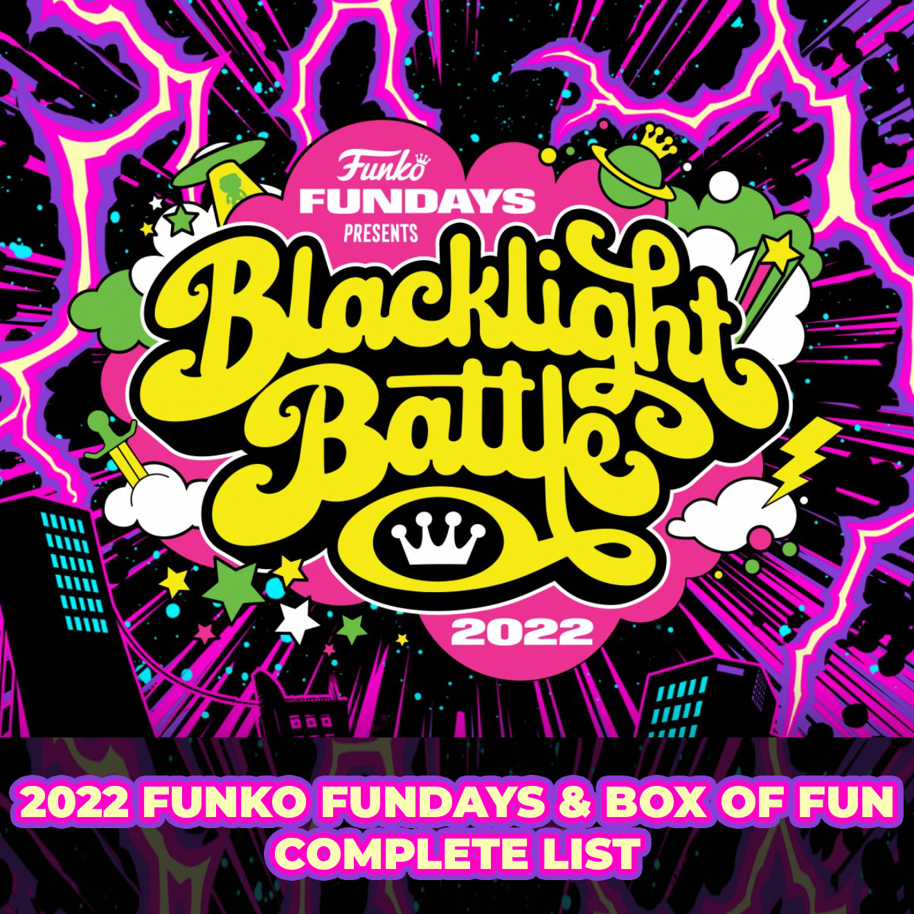 SDCC 2022 Funko Fundays, Box of Fun, Hall H & NFT Complete List with Links
