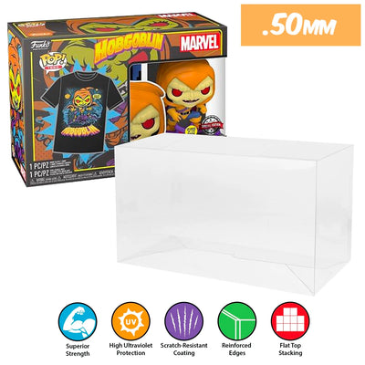 Funko POP! & Tee Hobgoblin Glow in the Dark #959 Pop Protector Size CONFIRMED by Display Geek