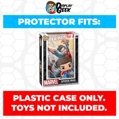 Funko POP! Comic Covers The Amazing Spider-Man 1 #48 Pop Protector Size Confirmed by Display Geek