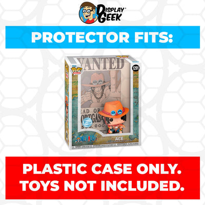 Funko POP! Cover One Piece - Ace #1291 Pop Protector Size CONFIRMED!