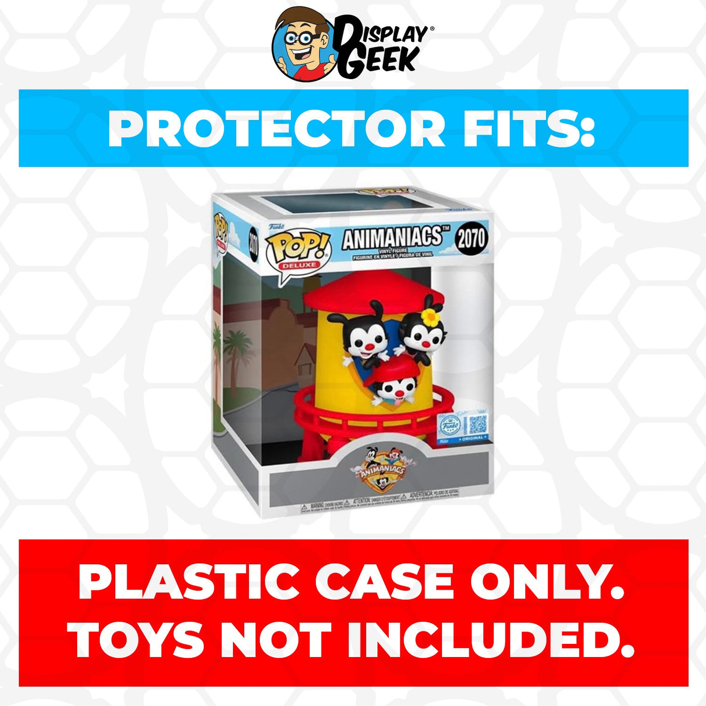 Funko POP! Deluxe Animaniacs in Tower #2070 Pop Protector Size