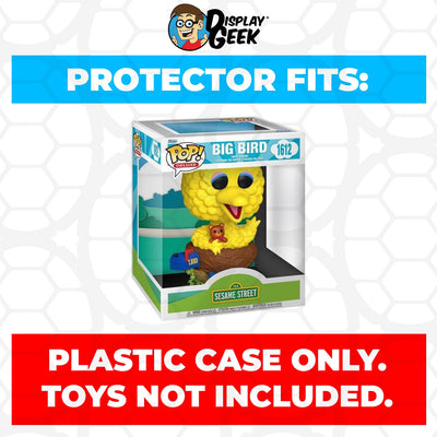 Funko POP! Deluxe Big Bird in Nest #1612 Pop Protector Size CONFIRMED by Display Geek