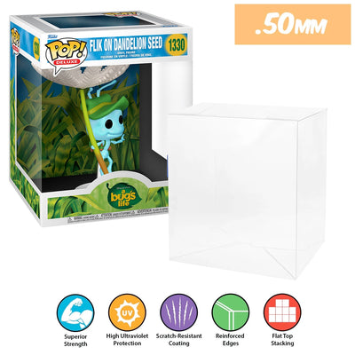 Funko POP! Deluxe Flik on Dandelion Seed WonderCon #1330 Pop Protector Size CONFIRMED by Display Geek