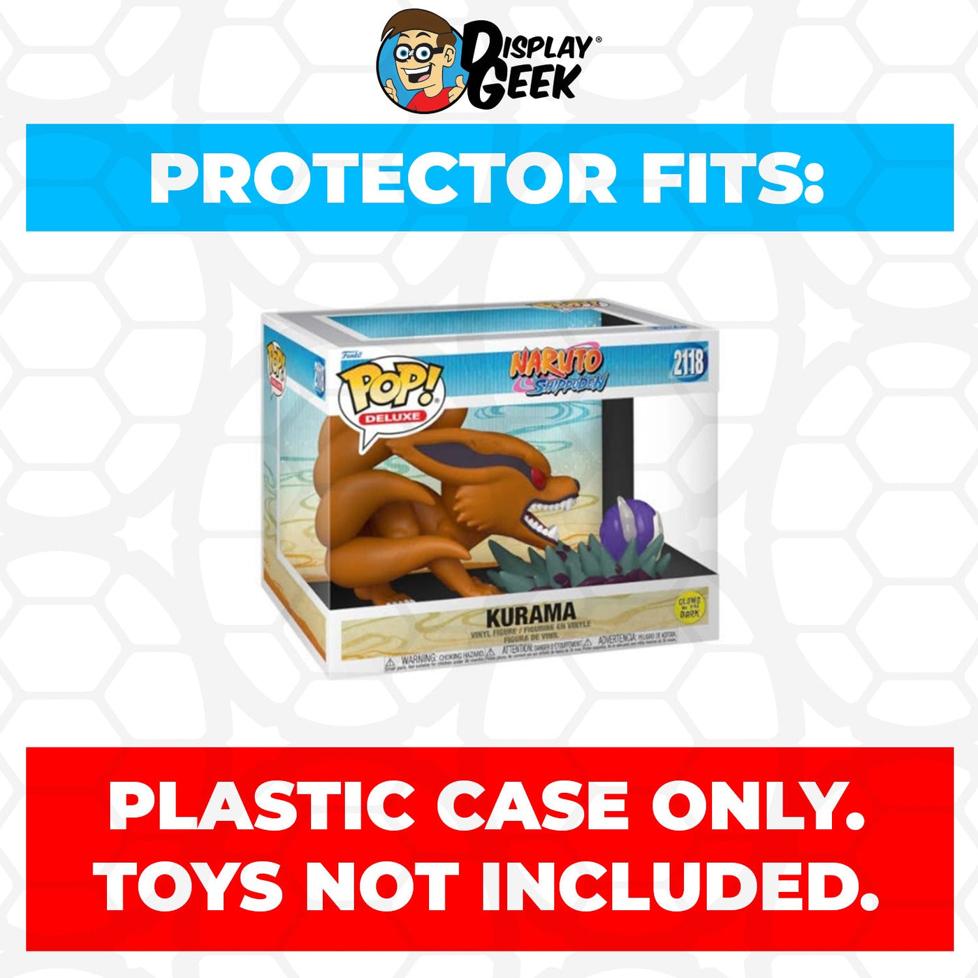 Funko POP! Deluxe Naruto - Kurama #2118 Pop Protector Size CONFIRMED by Display Geek 