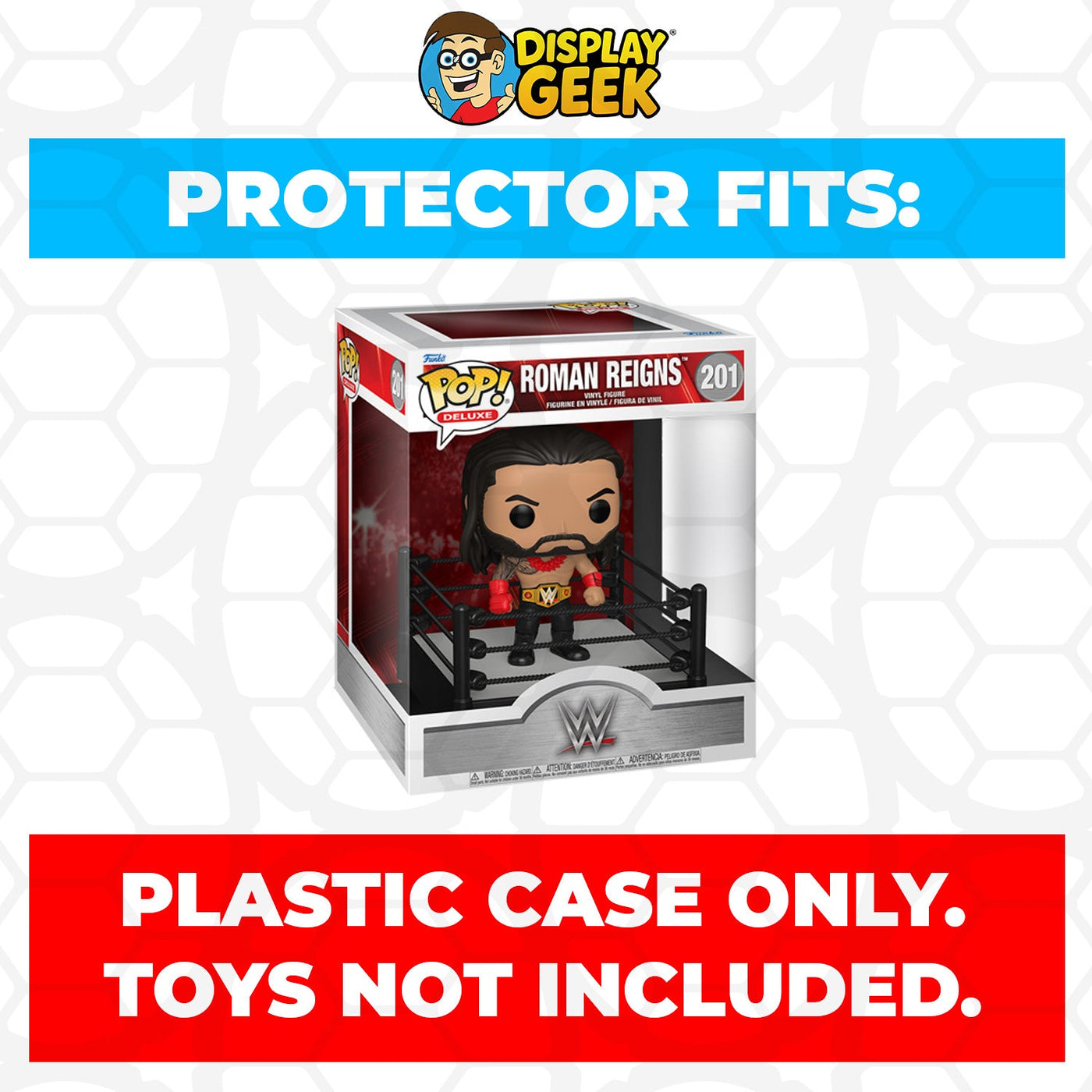 Funko POP! Deluxe Roman Reigns #201 Pop Protector Size CONFIRMED by ...