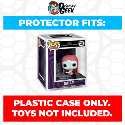 Funko POP! Deluxe Sally with Gravestone #1358 Pop Protector Size CONFIRMED by Display Geek