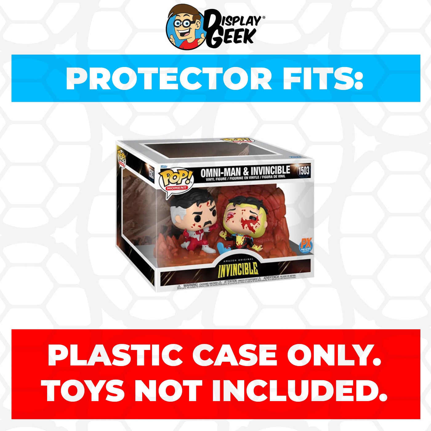 Funko POP! Moment Omni-Man & Invincible #1503 Pop Protector Size CONFIRMED!