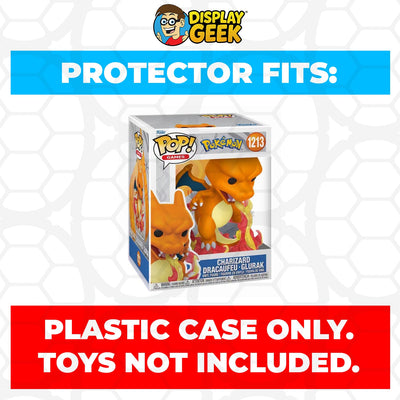 Funko POP! Premium Pokemon - Charizard #1213 Pop Protector Size CONFIRMED by Display Geek