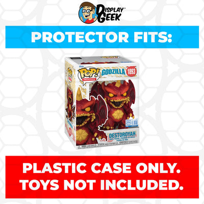 Funko POP! Premium Destoroyah Retro Futurism #1893 Pop Protector Size CONFIRMED by Display Geek