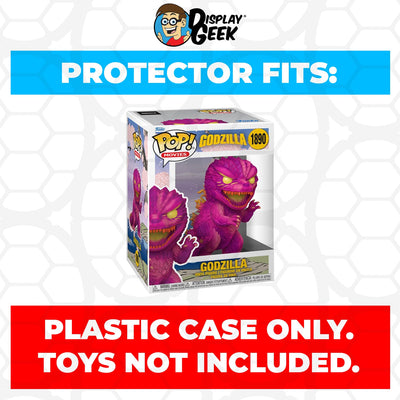 Funko POP! Premium Godzilla Retro Futurism #1890 Pop Protector Size CONFIRMED by Display Geek
