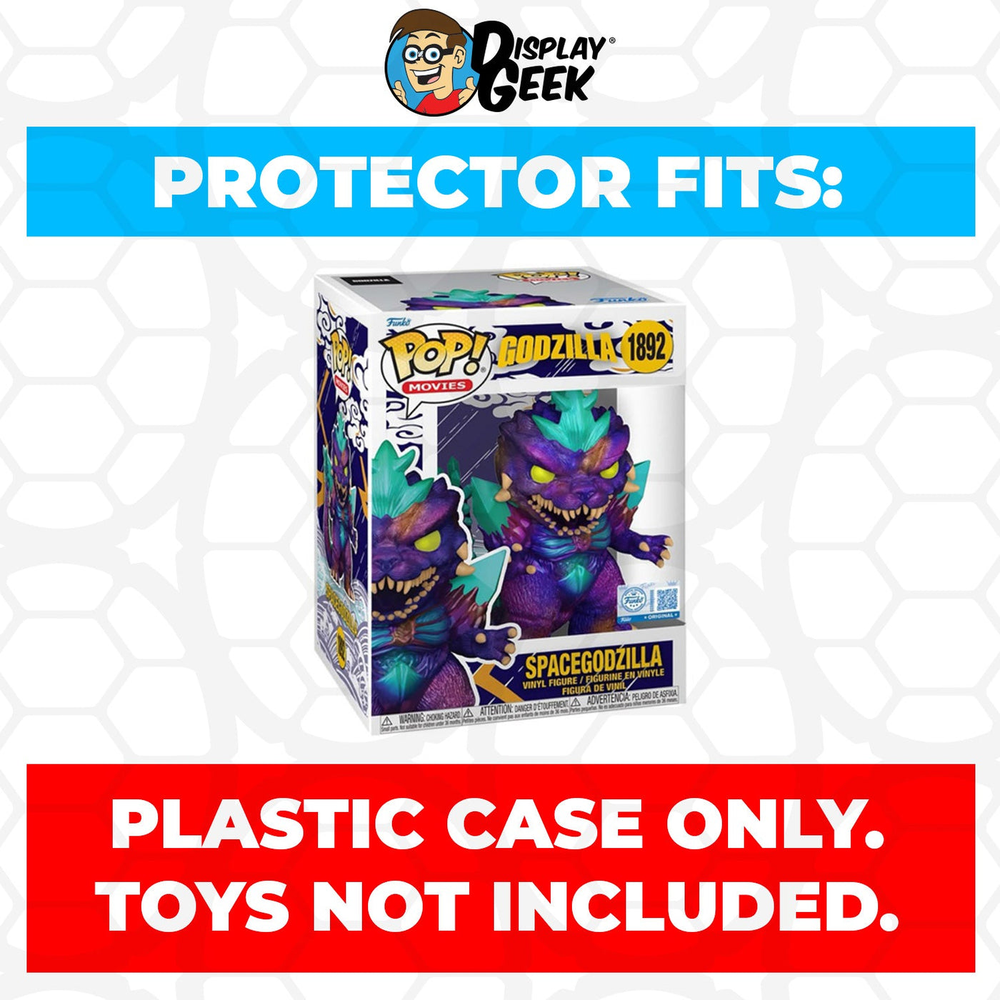 Funko POP! Premium Spacegodzilla #1892 Pop Protector Size CONFIRMED by Display Geek 