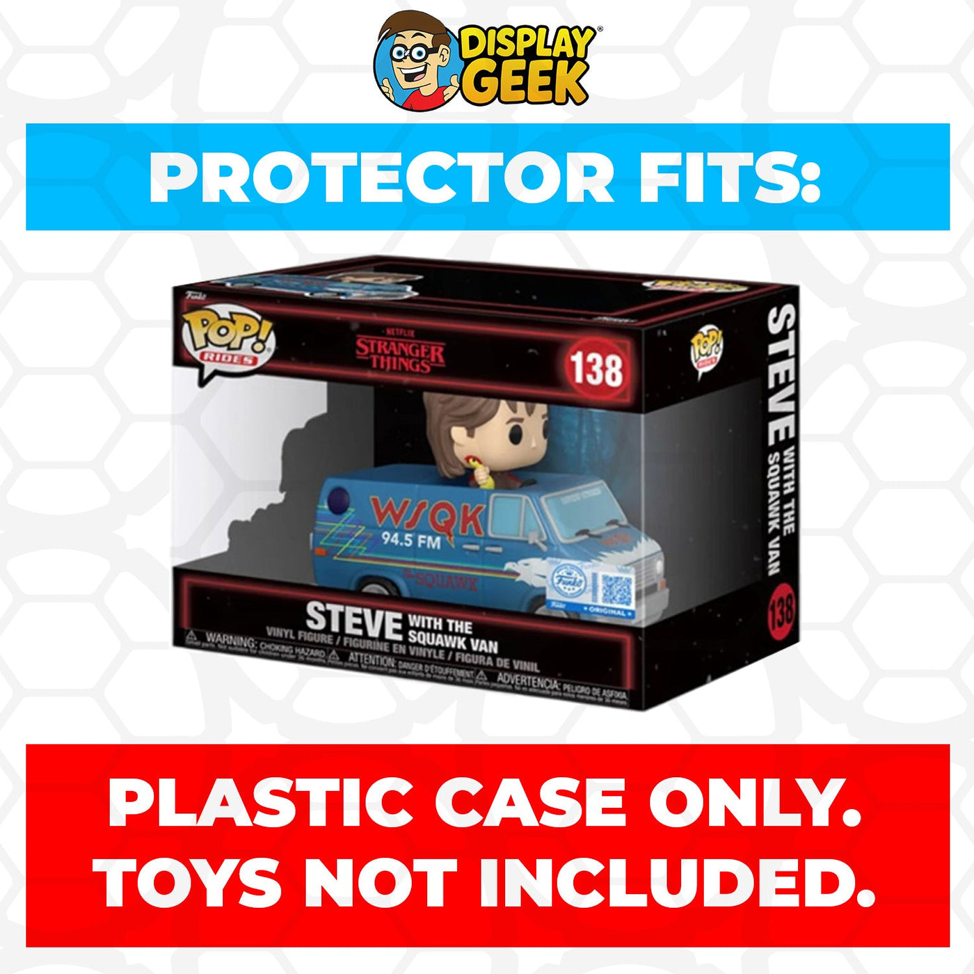 Funko POP! Rides Stranger Things - Steve with The Squawk Van #138