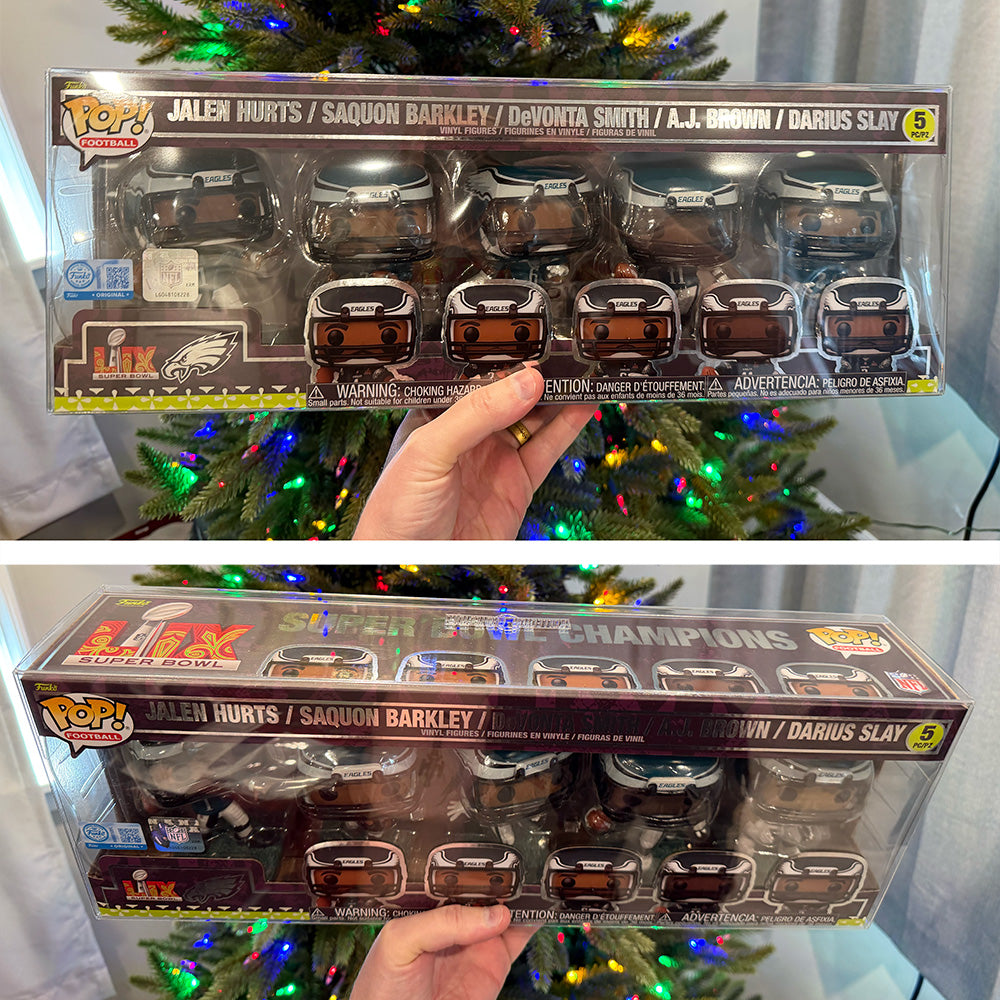 0.60mm 5 PACK STANDARD Pop Protectors for Funko (0.60mm thick, UV