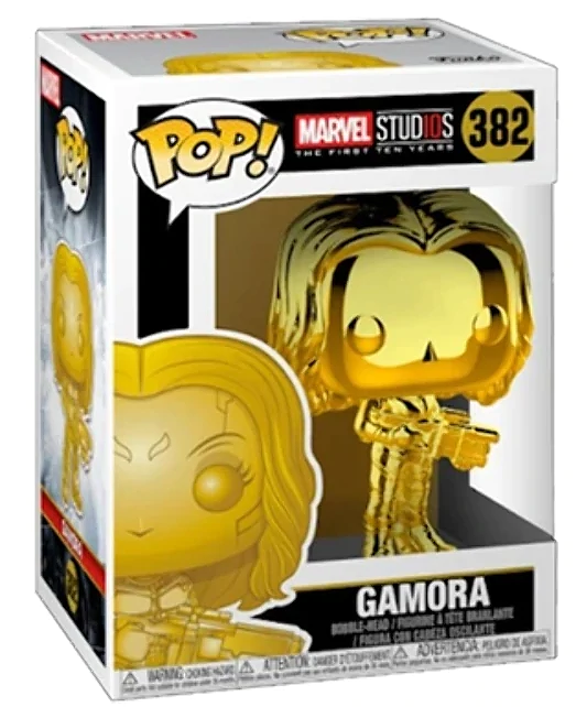 POP! Marvel: 382 Marvel Studios, Gamora (Gold CRM)