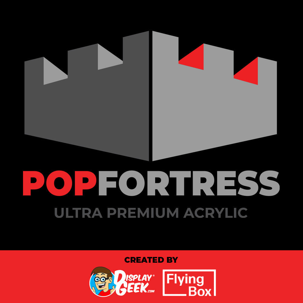 Custom Acrylic Hard Case for TMNT FIRSTS KEVIN EASTMAN Mondo Boxes (3mm thick, UV Resistant) Fits 10.375h x 8.25w x 5d