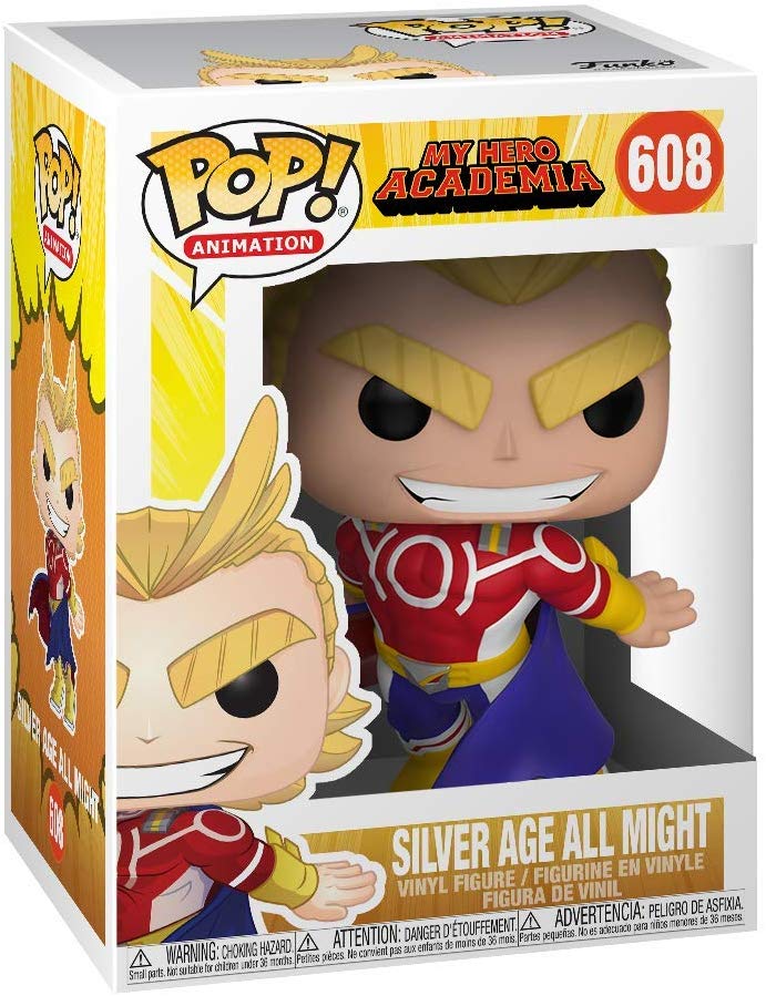 POP! Animation: 608 MHA, Silver Age All Might