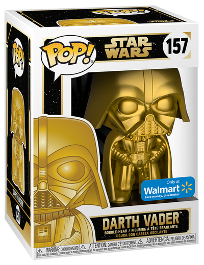 POP! Star Wars: 157 SW, Darth Vader (Gold) Exclusive