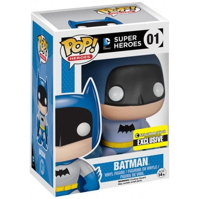 POP! Heroes: 01 DC Super Heroes, Batman (BLU) Exclusive