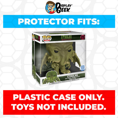 Pop Protector for 10 inch Cthulhu #23 Jumbo Funko Pop on The Protector Guide App by Display Geek