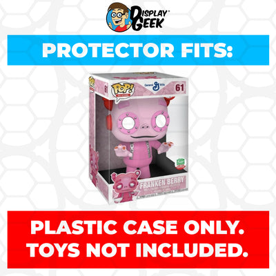 Pop Protector for 10 inch Franken Berry #61 Jumbo Funko Pop on The Protector Guide App by Display Geek