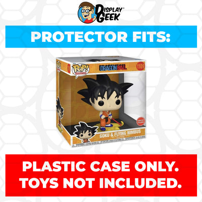 Pop Protector for 10 inch Goku & Flying Nimbus #1109 Jumbo Funko Pop on The Protector Guide App by Display Geek