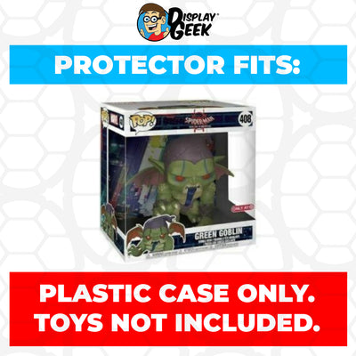 Pop Protector for 10 inch Green Goblin #408 Jumbo Funko Pop on The Protector Guide App by Display Geek