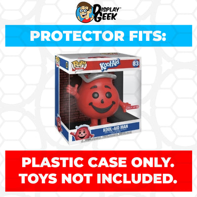 Pop Protector for 10 inch Kool-Aid Man #83 Jumbo Funko Pop on The Protector Guide App by Display Geek