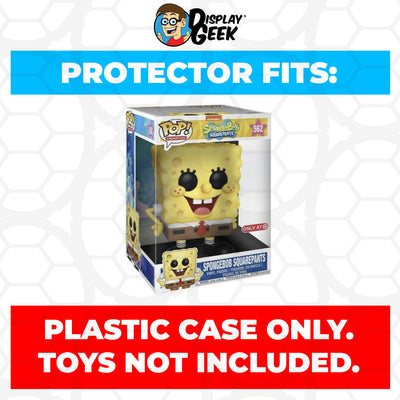 Pop Protector for 10 inch Spongebob Squarepants #562 Jumbo Funko Pop on The Protector Guide App by Display Geek