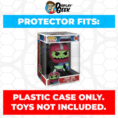 Pop Protector for 10 inch Trap Jaw #90 Jumbo Funko Pop on The Protector Guide App by Display Geek